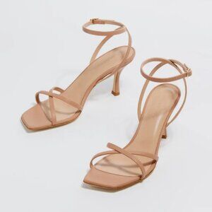 Italic Lea Sandal Metallic Light Gold